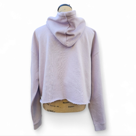 Lane Seven Cropped Chicago Hoodie, Size L - Picture 2 of 5